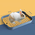 Miniatyrbild 5 av 10: Smådjurstillbehör Toalett Kanin Kattlåda GRÖN S Grön green S