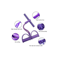 Miniatyrbild 4 av 5: Elastiskt dragrep, motståndsband, Bodybuilding dragrep, Elastiskt dragrep Fitness