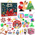 Miniatyrbillede 1 af 3: 24 Dages/ Sæt Fidget Legetøj Jule Adventskalenderpakke Anti Stress Legetøjssæt Stressaflastning Figet Legetøj Blind Box Børns Julegave stil 15 style 15