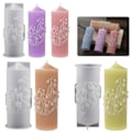 Miniatyrbillede 4 af 4: 3D Cylinder Form Kaka Form MELLT Mellem Middle
