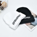 Miniatyrbild 5 av 5: Mode Jävla Fantastisk vinter Hip-hop stickad mössa Casual Ha White OneSize