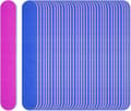 Professionelle neglefile 100 stk, 100/240 Grit dobbelte neglebufferfile til manicure og neglepleje