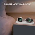 Miniatyrbilde 5 av 5: AHASTYLE PT116 Ladestasjon med Doble Posisjoner for Apple Watch, Smartwatch Lader Holder Base [HK] Style D Apple Watch SE (2022) Style D Apple Watch SE (2022) White
