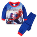 Pikkukuva 1 / 2: 2 kpl setti Spider-Man Pyjamas Lapset Super Pehmeä T-paita Housut D 110CM