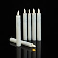 Pikkukuva 3 / 5: 6-pack 17,5 cm flimrande flamlösa kynttilät (beige) kaukosäätimellä