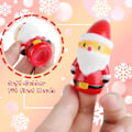 Miniatyrbillede 3 af 5: 5 stk. julefingerdukker Legetøj til børn Elg Julemand Snemand Juletræ Karakterfester Goodiebag Fillers