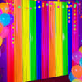 4-delt foliegardin - UV-reaktiv - 200 x 100 cm