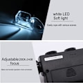 Miniatyrbillede 5 af 5: Forstørrelsesglas LED-lampe med lommelygte