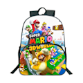 Pikkukuva 1 / 3: Mario reppu lapsille 3D-tulostettu piirretty koululaukku oppilaille