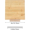Miniatyrbild 2 av 4: Blockeringsbräda för virkning, blockeringsbrädor för virkning, rutor blockeringsbräda för stickning och virkprojekt Handgjord stickning med stickbas i trä