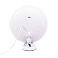 Miniatyrbild 6 av 8: UNIQ Sugkopp Makeup Spegel LED-Ljus & x10 förstoring - Vit