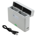 Miniatyrbillede 1 af 5: Batteriopladningshub Opladning Butler-oplader Grå