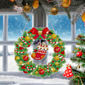 Miniatyrbild 3 av 3: 1/2/3 bred applikation 5D DIY-diamantmålning Underbar YH14 2 st