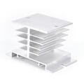 Miniatyrbillede 2 af 5: 2 stk. Aluminium Køleplade SSR Solid State Relæ Lille Varmeafledning Sølv 2stk