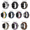 Miniatyrbillede 2 af 9: Nylon Loop-armbånd til Apple Watch Light Leopard 42/44mm