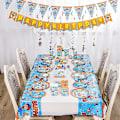 Miniatyrbillede 2 af 5: Puslespil Blippi Tema Fødselsdagsfest Sortiment Engelske Lærer Festartikler Børnelegetøj Børne Dekorationer Servi 10pcs Spoon