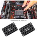 Miniatyrbilde 4 av 5: CPU-kjølerbrakett CPU-viftebrakett Sockel Retensjonsmonteringsbase Hovedkort Chipset (2 stk, svart) zdq