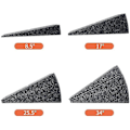 Miniatyrbilde 5 av 5: Justerbar Squat Wedge Block Antislip Squat Ramp Deadlift Wedge Kalvstretcher Slant Board for Squat og Deadlift