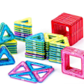 Pikkukuva 3 / 5: Magneettiset laattapalikat Tile Bygg 40 magneetilla moniväriset zdq