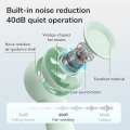 Miniatyrbillede 4 af 5: Håndholdt turbofan [16H maks. køletid] Mini bærbar håndholdt ventilator, 4000mAh USB genopladelig personlig ventilator, batteridrevet lille lommeventilator - grøn