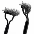 Miniatyrbilde 2 av 5: 2-pakning øyenvippekam Makeup Mascara Separator Metalltenner Eyelashes Definer med deksel for kvinner Mascara