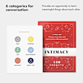 Miniatyrbilde 2 av 4: BestSelf Intimacy Deck: 150 samtaletemaer for å bygge relasjoner, meningsfullt parspill. Perfekt for kortspill for par