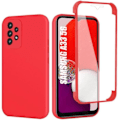 Miniatyrbild 1 av 4: CQBB 360 Fodral för Samsung A33 5G Röd, Full Hybrid Anti-Scratch Protection
