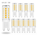 Pikkukuva 2 / 5: G9 LED-lamput 5W – Lämmin valkoinen – 10 kpl 92