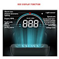 Miniatyrbillede 4 af 5: Bil Hastighedsmåler Head Up Display Hd Projektor Obd2 Overhastighed