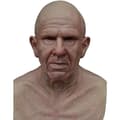 Halloween Gummimaske, Den eldre Gubben Hodeplagg Realistisk Silikonmaskerade Helhode Knepig rekvisitt Bald Head Old Man_tfrf