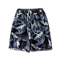 Pikkukuva 1 / 5: Flower Flat Front Casual Aloha Hawaiian Shorts-STK012 för män zdq
