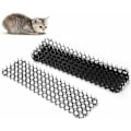 Miniatyrbilde 1 av 5: Sett med 6 kattrepellenter med spiker, 48,5x13,5cm utendørs katteskremmende matter, kattespikere, spikret nett anti-kattmatter for hagegjerder