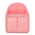 Backpack Storage Insert Bag Inner Compartment Sorting Bag Liner Organizer Pink Stripe Pink Stripe