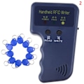 Pikkukuva 1 / 5: 125 kHz:n RFID-avaimenperijä/kopioija/lukija/duplikaattori, jossa 1 sininen duplikaattori ja 10 kpl tunnisteita