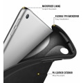 Miniatyrbilde 4 av 5: CDQ Apple iPad 10.2 2021/2020/2019 Slim fit tri-fold case - Svart