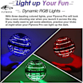 Miniatyrbillede 3 af 3: 3-pak Pro Hover Ball Flyvende Bold Led Spinner Bold Flyvende Orb Legetøj Blå Blue