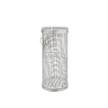 Miniatyrbillede 1 af 5: Rullende grillkurv, cylindrisk grillkurv i rustfrit stål 20x9x9cm 20x9x9cm