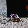 Miniatyrbillede 1 af 5: Elektrisk Mini Turbo Turbo Nøglering Spindende Turbine Nøgle Multicolor one size