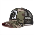 Pikkukuva 2 / 2: Eläin Trucker Mesh Hat Goorin Bros Snapback Cap Herr Camouflage Leopard zdq