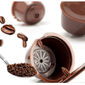 Miniatyrbilde 8 av 9: 5-Pakning Kaffekapsler for Dolce Gusto - Kaffe Brown Brun