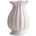 Miniatyrbillede 1 af 4: Vase design til blomster håndlavet, hvid 11.5*13*19.5cm