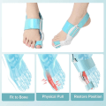 Miniatyrbillede 4 af 5: Hallux Valgus Separator Corrector Rails til lindring af smerter til mænd og kvinder i universel størrelse