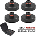Miniatyrbild 4 av 5: Tesla Model 3 / Y/s/x Domkraftsplatta Puckar Domkraft Lyftplatta Adapter Verktyg med förvaringslåda (skyddar batteri och chassi) null none