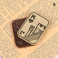 Pikkukuva 1 / 5: Slider Poker A K Metal Push Card EDC Spinners B Onesize