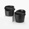 Miniatyrbillede 5 af 5: Kaffe Knock Box Gummi, skridsikker kaffebønnespand, Espresso Coffee Knock Box Beholder Kaffemaling Knock Out Box til kaffebønner Kaffe(1p zdq