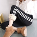 Miniatyrbillede 5 af 5: forede vinter leggings forede tights forede leggins sort 1 M svart 1 M