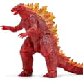 King of The Monsters Legetøj - Godzilla Actionfigur - Dinosaur rød