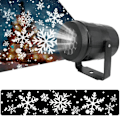 Miniatyrbilde 1 av 5: Jul Laser Snøflak LED-projektorlys Hjem Utendørs Hage Xmas Snøfall Spotlight Party Bryllup Landskapslampe EU-kontakt