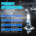 Miniatyrbillede 5 af 5: 4x H7 LED-forlygtepæresæt fjernlys 220W 60000LM Superbright 6000K hvid