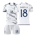 Miniatyrbild 1 av 2: 23 Europacupen Italien bortafotbollströja NR. 18 Barella tröja #XS